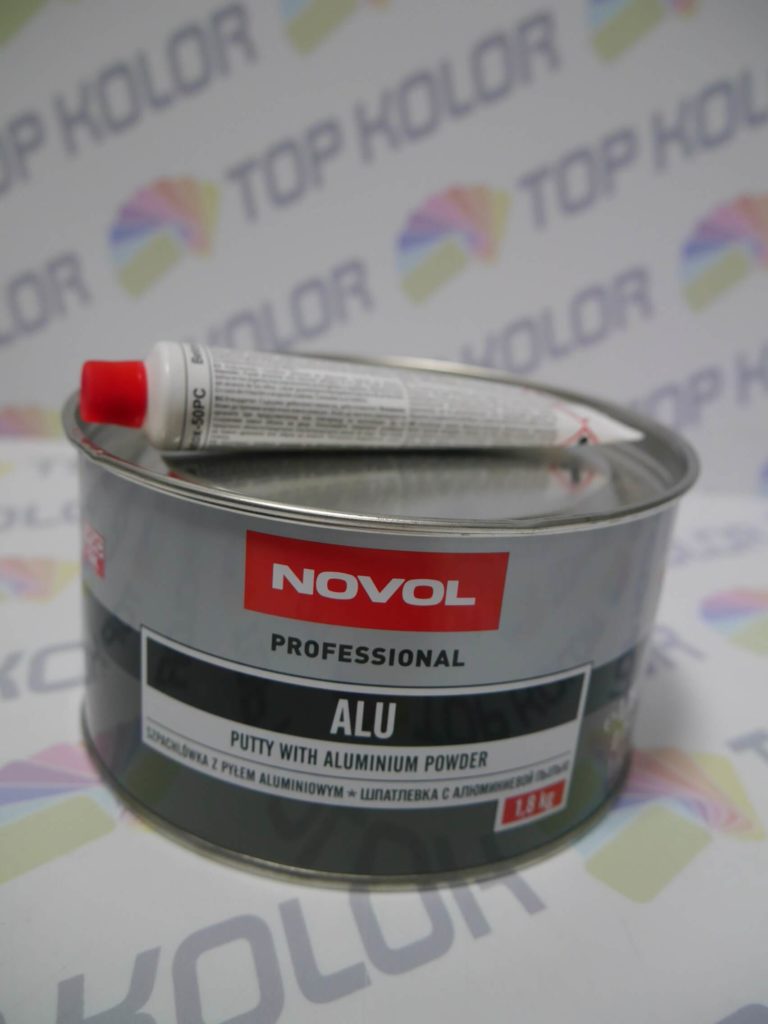 Novol Szpachlówka Alu 1,8kg z pyłem aluminiowym | TopKolor
