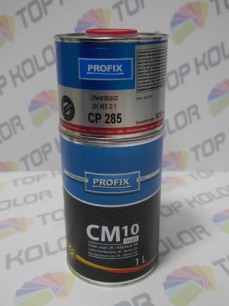 Profix CM10 Lakier bezbarwny matowy MS 2:1 1L+0,5L utw 2K