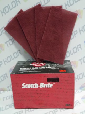 3M Włóknina ścierna Scotch-Brite Durable Flex 64659 bordowa