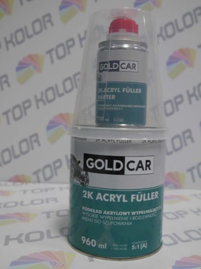 GoldCar Podkład Acryl Fuller wypełniający 2K 960ml szary