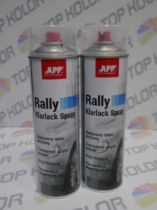 APP Rally Lakier akrylowy bezbarwny spray 600ml