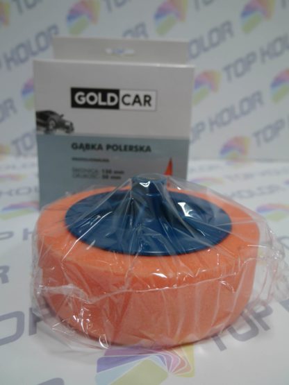 GoldCar Gąbka polerska gwint M14 pomarańczowa 150/50