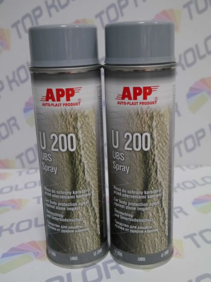 APP U200 Preparat do ochrony karoserii Baranek spray 500ml szary