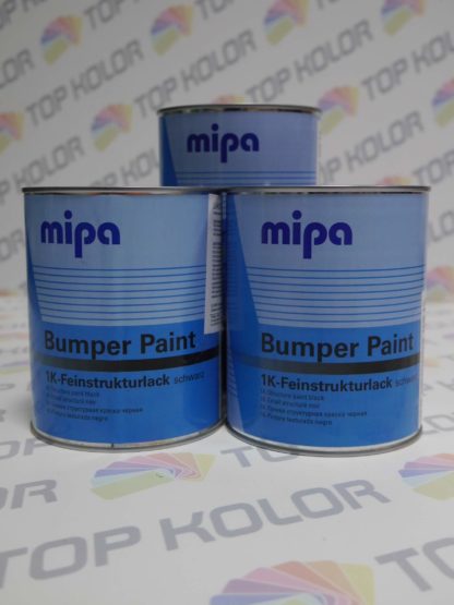 Mipa bumper paint lakier strukturalny do zderzaków szara