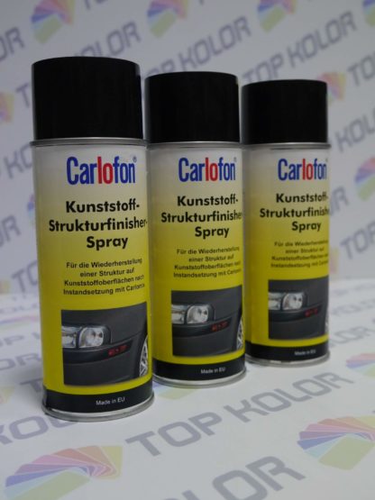 Carlofon spray lakier strukturalny czarny 400ml