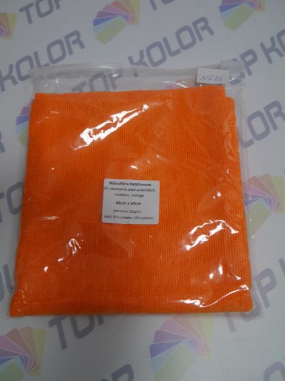 Mikrofibra N286 Orange Cobra 40x40 gramatura 380g/m2