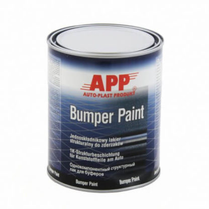 APP Bumper paint lakier strukturalny do zderzaków czarny 1L