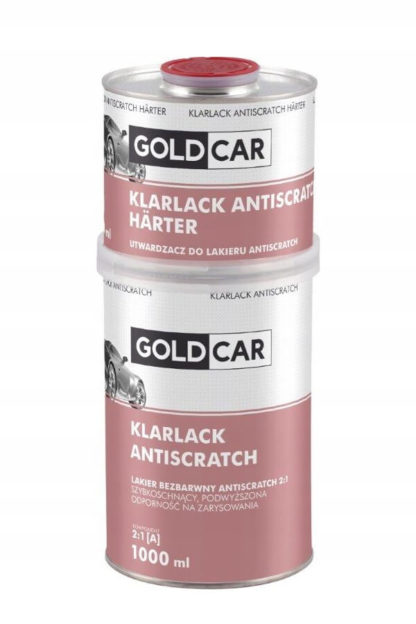 GoldCar Lakier bezbarwny Antiscratch 1L + 0,5L utw