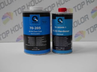 Q Refinish Lakier bezbarwny 70-205 HS 1L + 0,5L utw antiscratch