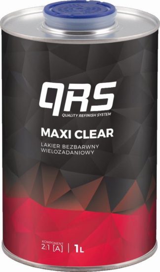 QRS Maxi Lakier bezbarwny UHS 1L + 0,5L utw