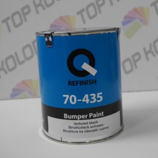 Q-Refinish 70-435 lakier strukturalny do zderzaków czarny 1L