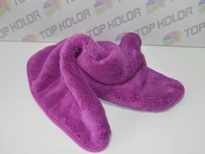 Mikrofibra Ultra Plush Fiolet N295 40x60 gramatura 1100g/m2 docieranie wosków