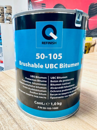 Q Refinish 50-105 Bitumiczna konserwacja podwozia 1kg na pędzel czarna